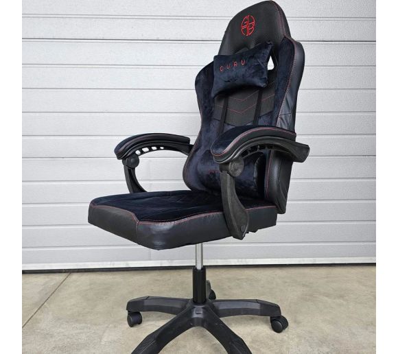 Supreme Velur Gaming stolica crveni trim_0