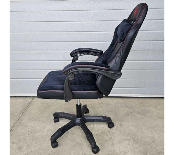 Supreme Velur Gaming stolica crveni trim_3