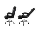 Malatec Ergonomska Kancelarijska Stolica sa Osloncem za Noge | Crna Eko Koža | K-Office.rs_small_2