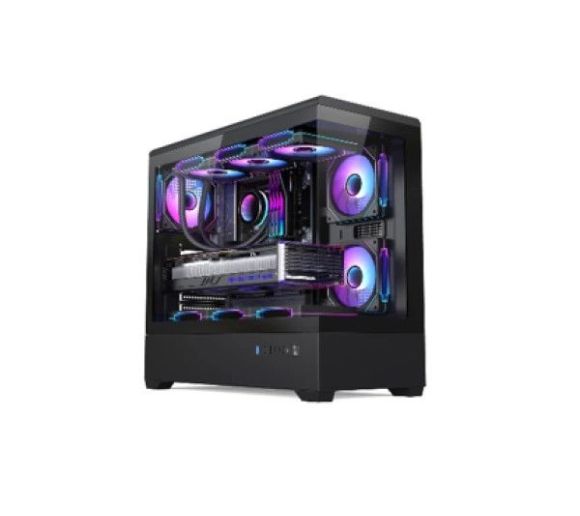 Stars Solutions - Kuciste Stars Solution S04 Crno, Tempered Glass 3x12cm Argb_0