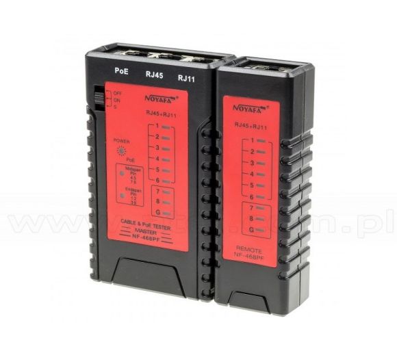 NOYAFA - Noyafa NF-468PF PoE LAN Tester | Provera RJ45 & RJ11 |_0