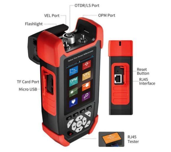 NOYAFA - Noyafa NF-981 OTDR Tester Optike | VFL, OPM i Event Map |_1