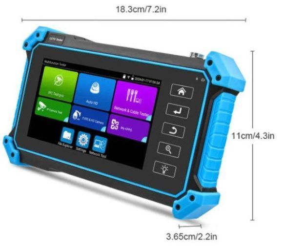NOYAFA - Noyafa NF-IPC715 CCTV Tester Monitor | 5.4" Ekran, 8MP AHD/TVI/CVI |_1