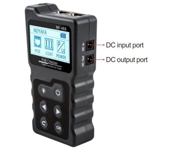 NOYAFA - Noyafa NF-488 PoE Tester | Provera Napona, Snage i Standarda |_5