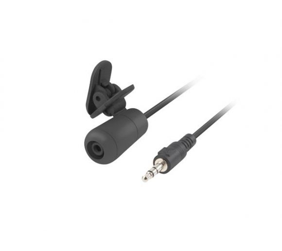 BEE, Omnidirectional Condenser Microphone w/Clip, 3.5mm Connector, Black_0
