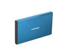 RHINO GO, HDD/SSD External Enclosure 2.5``,  SATA III, USB3.0, Aluminium, Blue_small_0