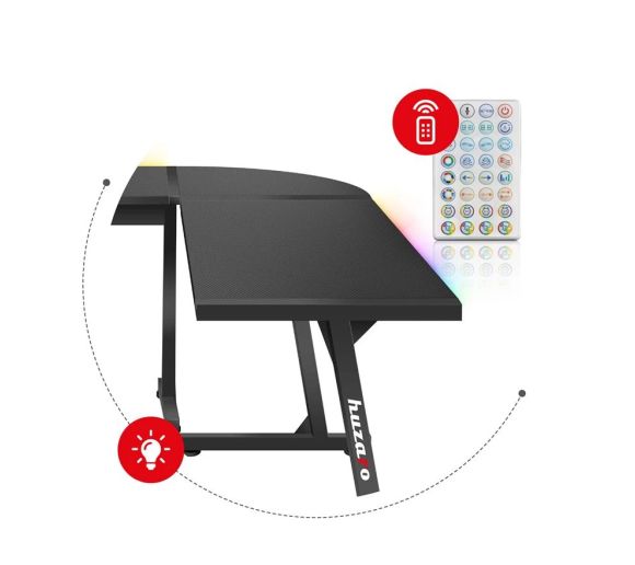 Huzaro - Hero 6.0 Crni RGB Ugaoni Gaming sto_3