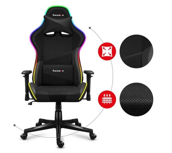 Huzaro - Gaming Stolica Huzaro Force 6.2 Black RGB_4