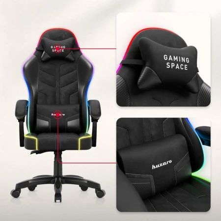 Huzaro - Force 2.7 RGB Crna Gaming stolica_4