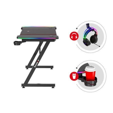 Huzaro - Hero 4.8 Crni RGB Gaming sto 160x60cm_3