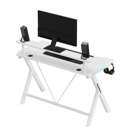 Huzaro - Hero 1.9 Beli RGB Gaming sto 120x60cm_2