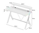 Huzaro - Hero 1.9 Beli RGB Gaming sto 120x60cm_small_6