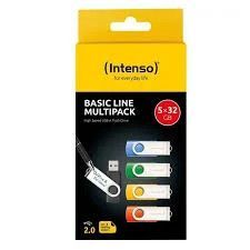 USB Flash Intenso 32GB Basic Line USB2.0 3503585 pakovanje 5kom._0