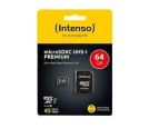 Micro SDXC Intenso 64GB UHS-I Premium 3423490 + adapter_small_0