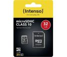 Micro SD Intenso 32GB Class10 3413480 + adapter_small_0