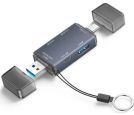 USB smart card reader Kettz KT-CR61 6u1 SD 3.0 TF 5Gbps_small_0