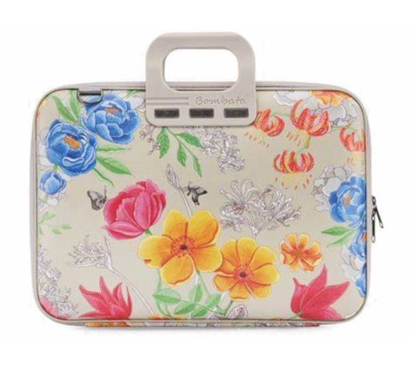 Torba BOMBATA  Peonia 13 Grey /silver_0