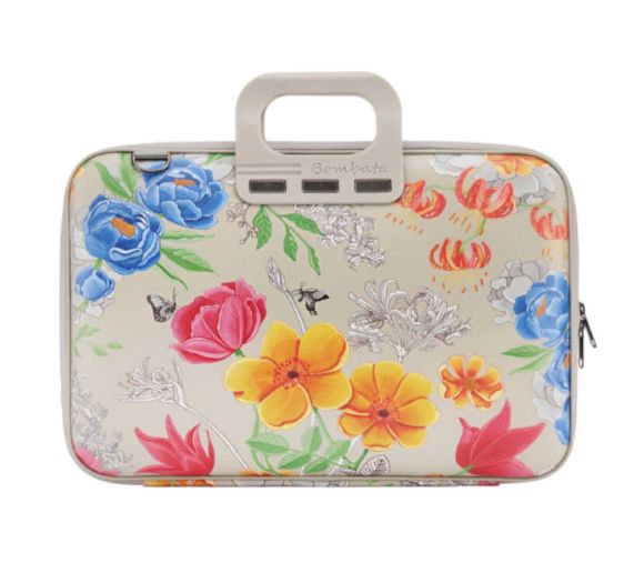 Torba BOMBATA  Peonia 13 Grey /silver_1