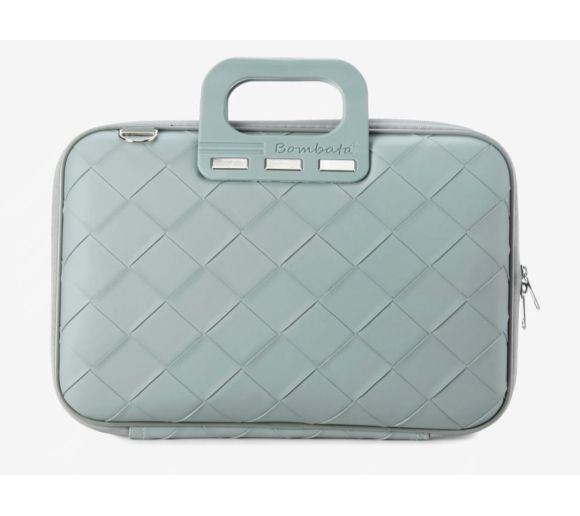 Torba BOMBATA Intrecciato 15,6/16 Light Blue / Dust_0