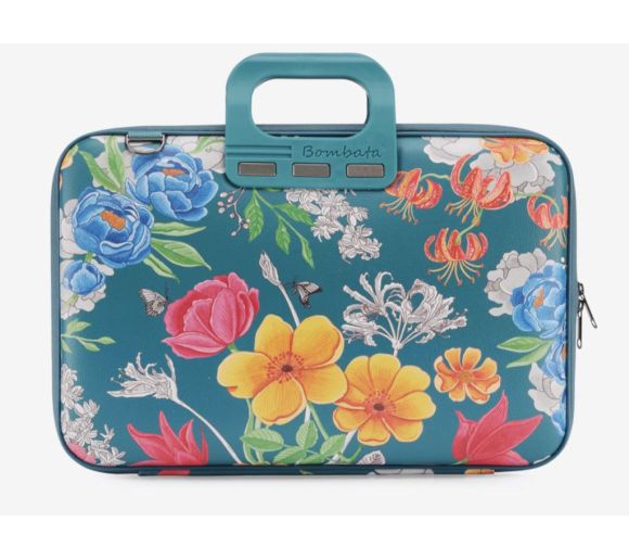 Torba BOMBATA Peonia 13 Teal blue_0