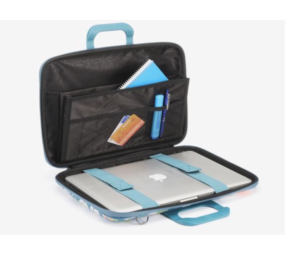 Torba BOMBATA Peonia 13 Teal blue_1