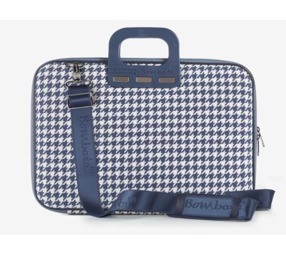 Torba BOMBATA Pied de Poule 15,6" /Dark Blue_0