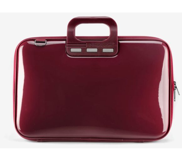 Torba BOMBATA Vernice 15,6/16 Borgogna Red_0