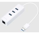 Adapter TP-LINK UE330 USB 3.0 to Ethernet 3xHub_small_0