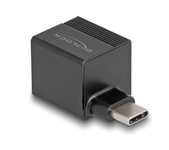 Delock USB-C to Gigabit LAN RJ45 Adapter (USB Type-C Male), Black_0