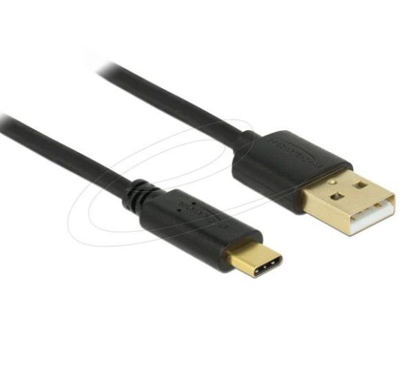 Delock USB 2.0 Cable, USB Type-A to USB Type-C, 4 m_0