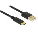 Delock USB 2.0 Cable, USB Type-A to USB Type-C, 4 m_small_0