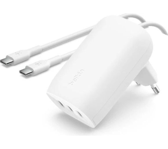 Belkin BOOST CHARGE 67W Charger with 3 USB-C ports, including cable_0