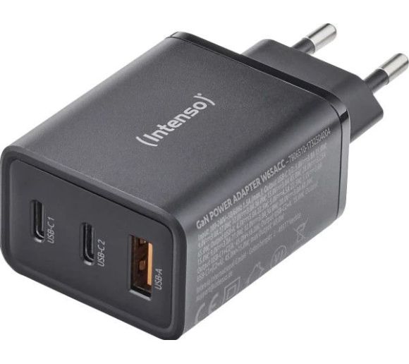 Intenso Power Adapter W65ACC GaN Black_0
