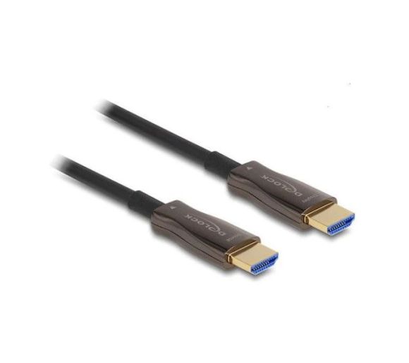 Delock Active Optical HDMI Cable with Metal Reinforcement, 8K 60 Hz, 20 m_0