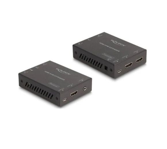 Delock HDMI KVM Extender Set over Cat.6 Cable, 4K 60 Hz, 70 m_0