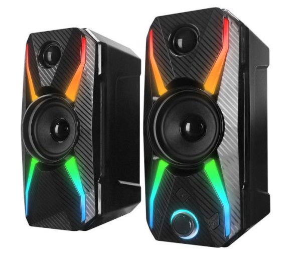 Zvučnik USB 2.0 Rampage RMS-X5 3Wx2 RGB 39545_0