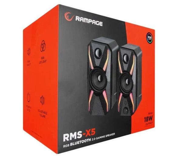 Zvučnik USB 2.0 Rampage RMS-X5 3Wx2 RGB 39545_3