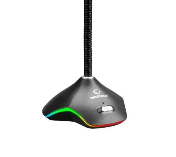 Mikrofon gaming Rampage RMX-M7 PYTHON PC/PS4/XBOX/Mobile crno/crveni 35592_1