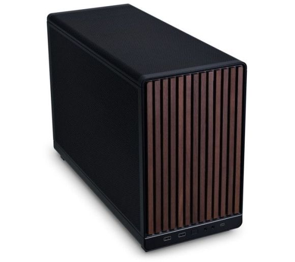 Kućište Lian Li DAN A3 mATX /Crno, A3-mATX Black & WOOD_0