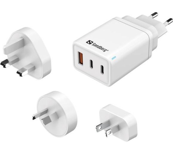 Sandberg 3in1 TravelCharger USB-C/A 65W 441-59_0