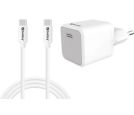 Sandberg 441-58 USB-C 20W Charger EU+USB-C>C, Incl. 1 m USB-C charge cable_small_0