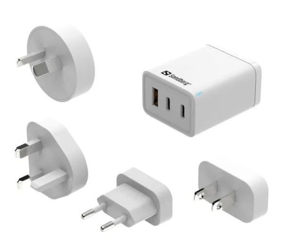 Sandberg 3in1 TravelCharger USB-C/A 65W 441-59_1