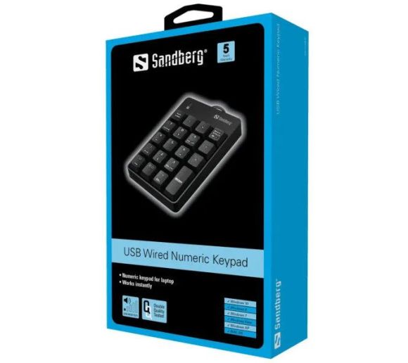 Numerička tastatura Sandberg USB 630-07_1