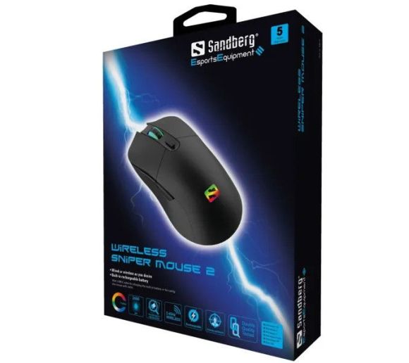 Miš Wireless Sandberg Sniper 2 2400DPI 640-21_1