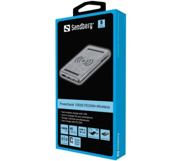 Powerbank Sandberg 420-61 10000mAh WiFi_1