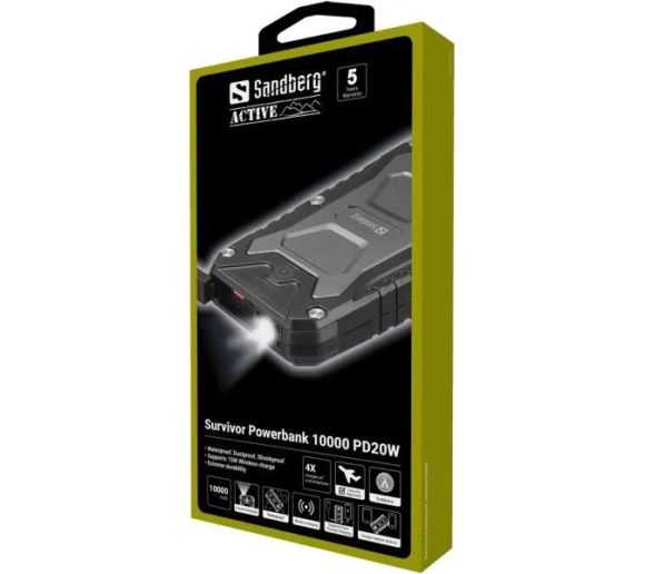 Powerbank Sandberg Survivor 420-91 10000mAh 20W PD_6
