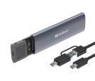 SSD Rack Sandberg USB 3.2 - M.2/NVMe SSD 136-39_small_2