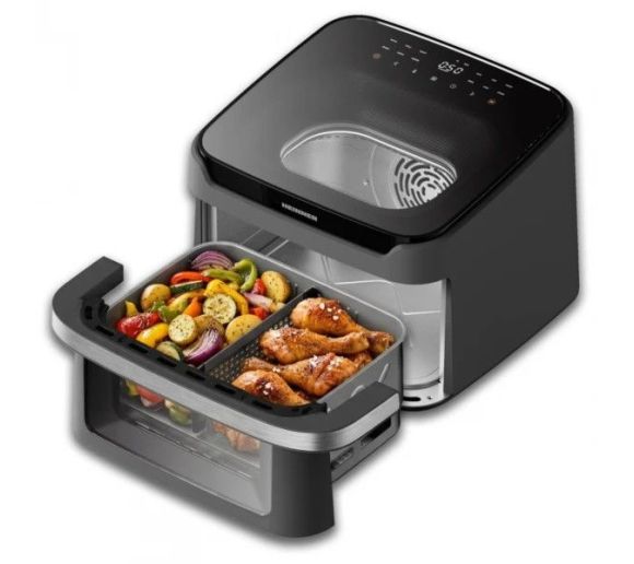 Friteza Air Fryer HEINNER AirBake Revolution HAF-C10DB22GREY_3
