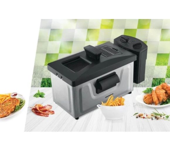 Friteza HEINNER HDF-1800SS 1800W/posuda 0,5l/_1