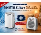 Sezonski paket HEINNER HPAC-12WH 12000BTU + Grejalica HEINNER HFH-L2000SL_small_0